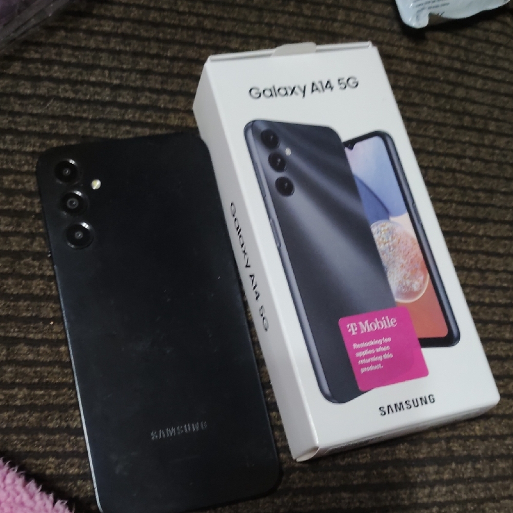 Samsung Galaxy A14 5G - Sleek Black Finish